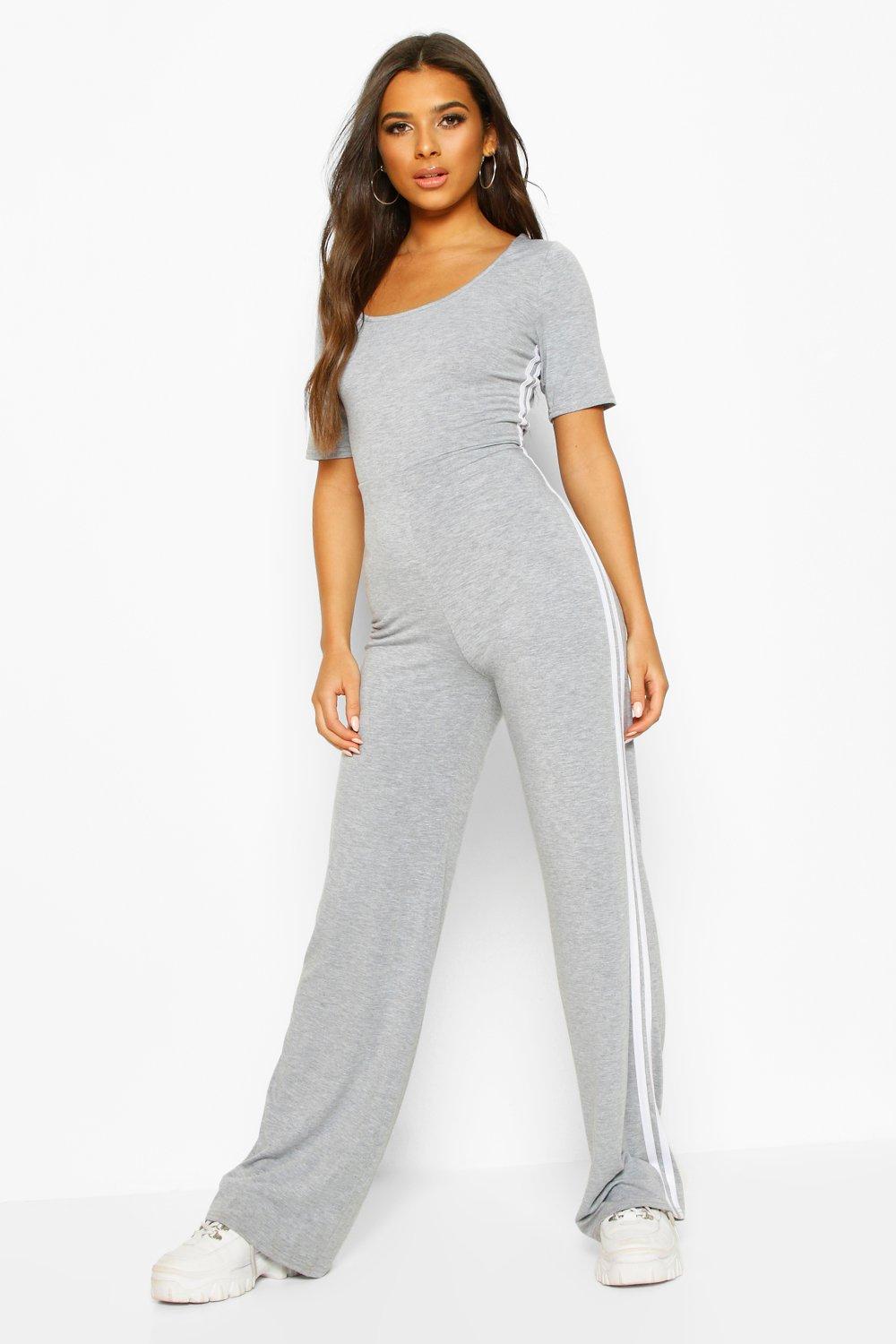 short sleeve lounge jumpsuit
