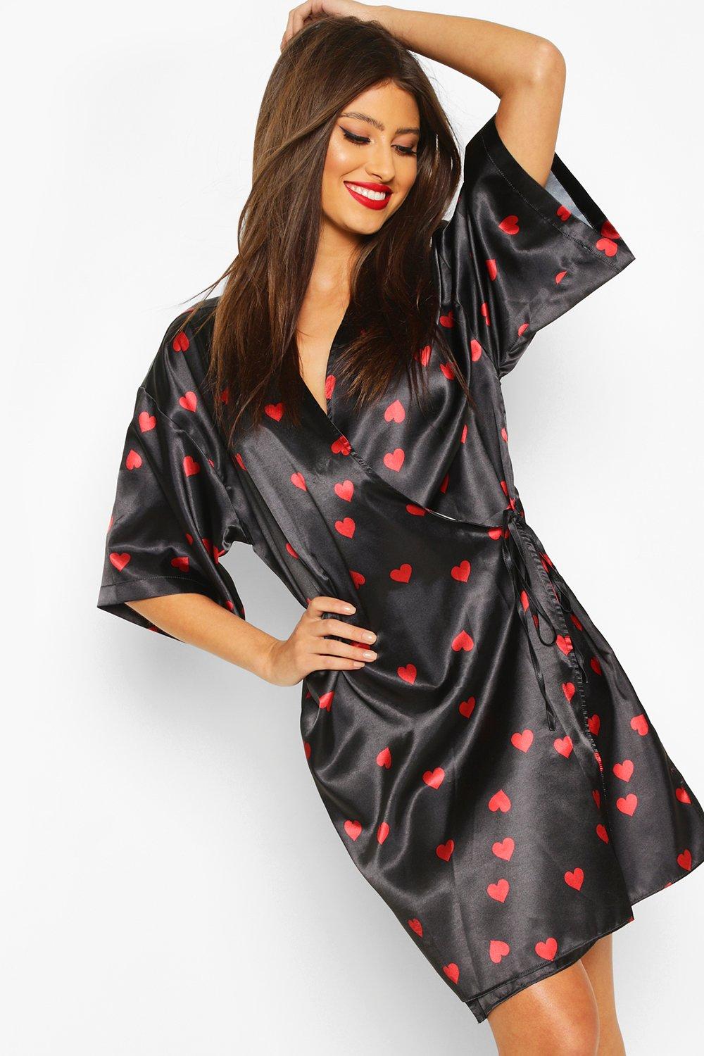 robe kimono boohoo