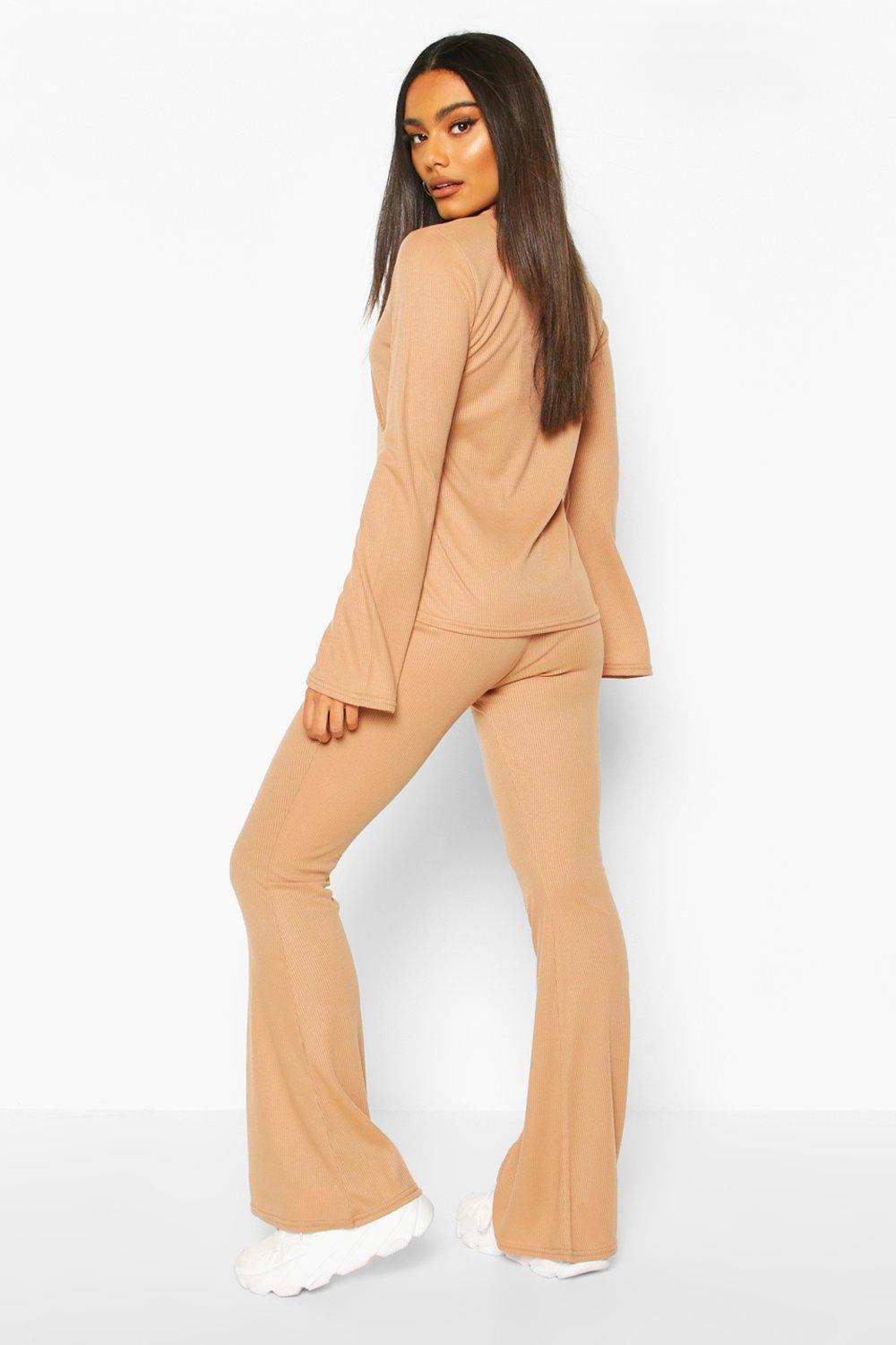 Lounge flared trousers hot sale