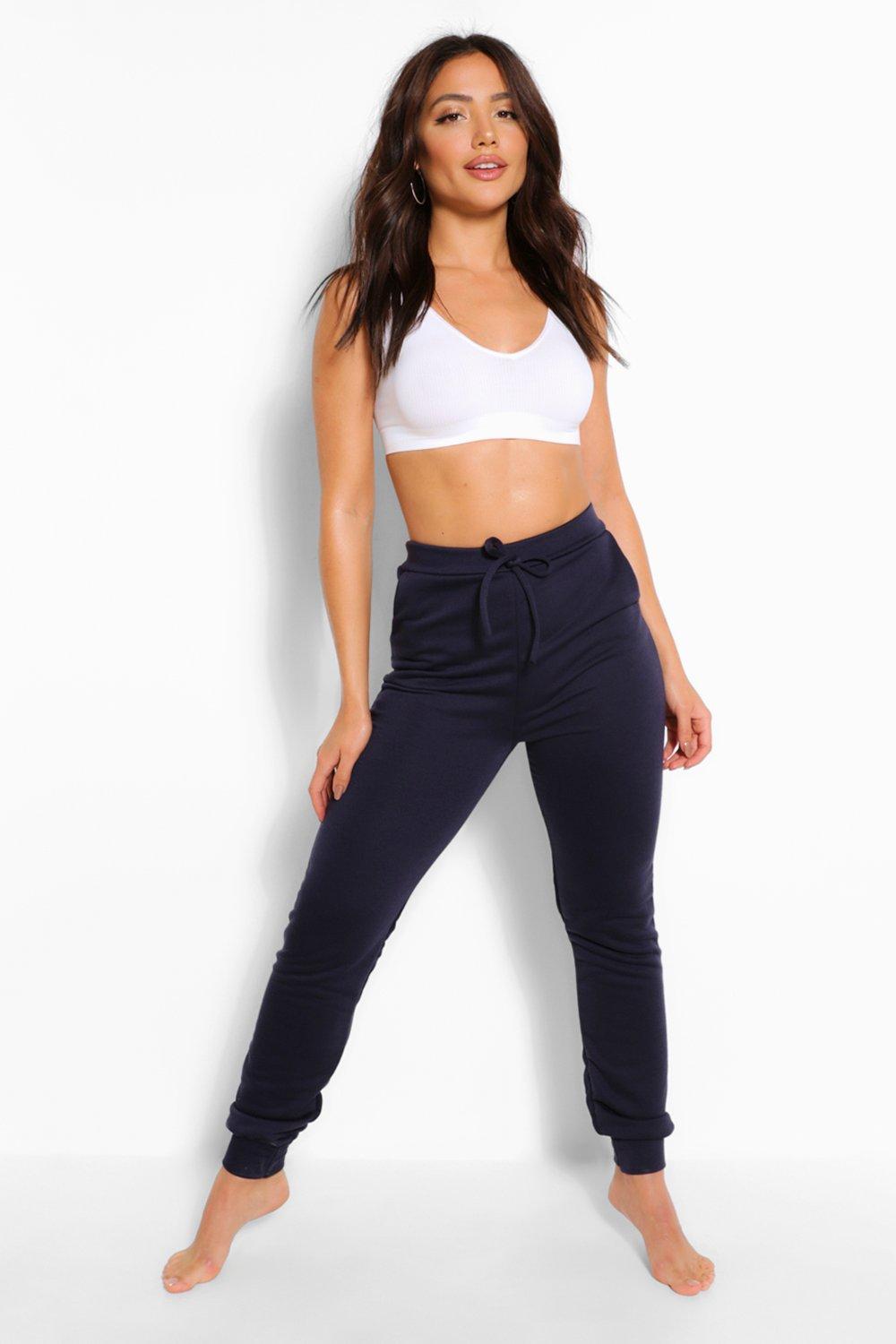 Womens black 2025 joggers uk