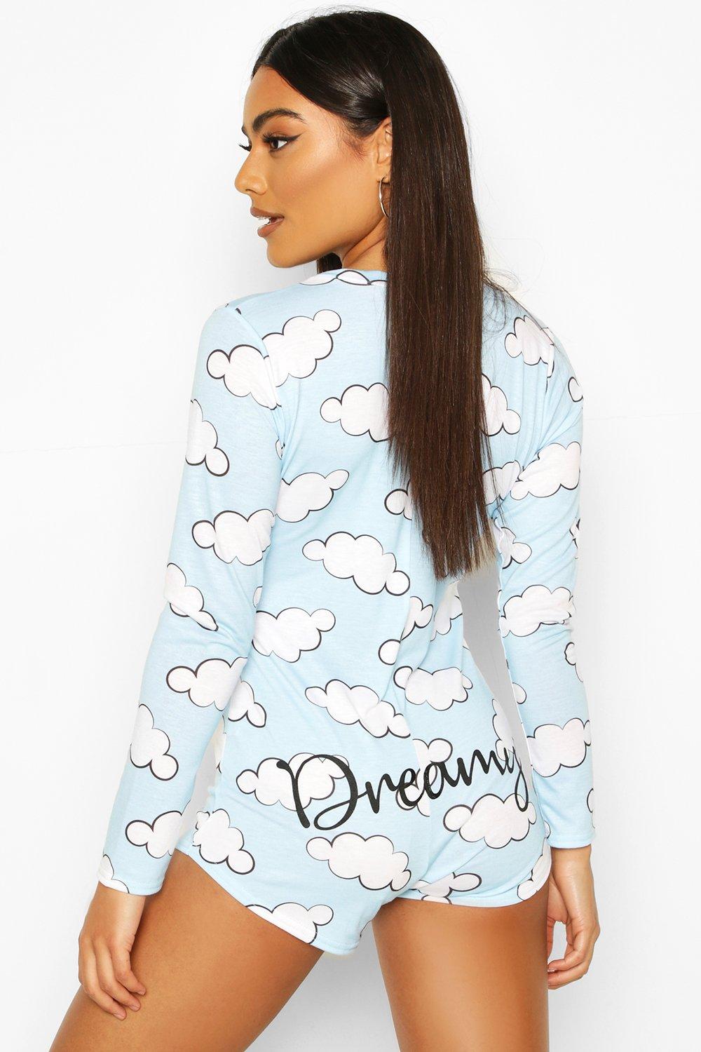 Pj romper long sleeve hot sale