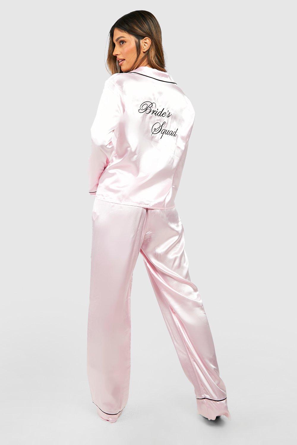 Bride pjs boohoo hot sale