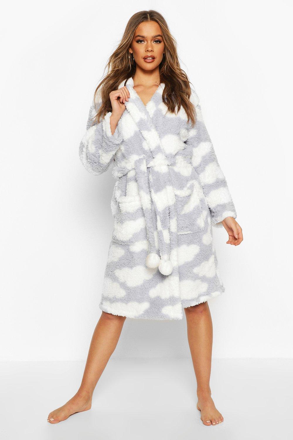 Robe de chambre femme douce sales