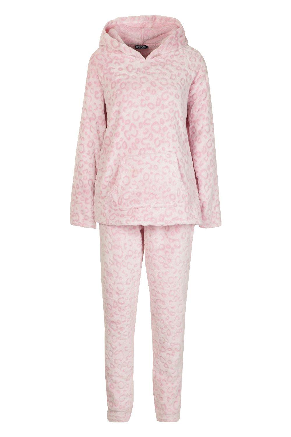 Boohoo outlet fleece pyjamas