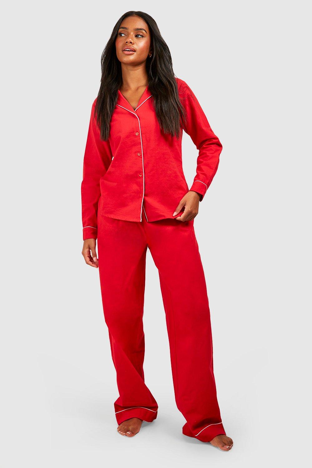 Womens 2025 red pyjamas