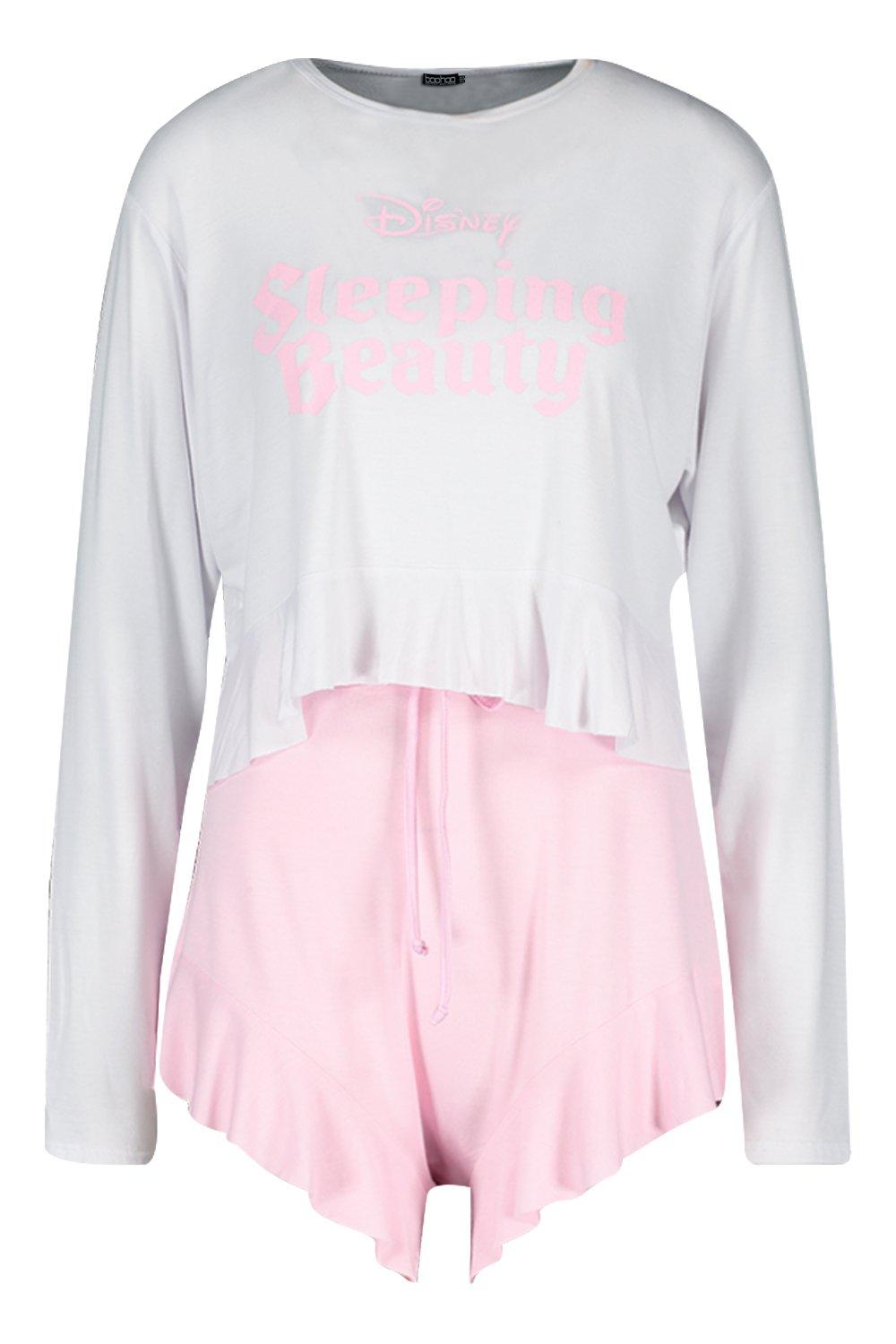 Disney License Sleeping Beauty PJ Short Set