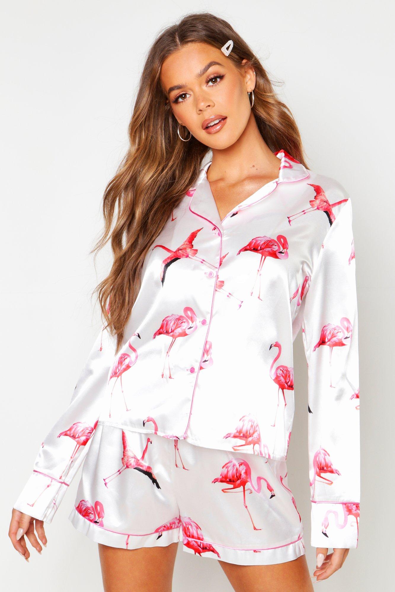 Flamingo pyjamas womens hot sale