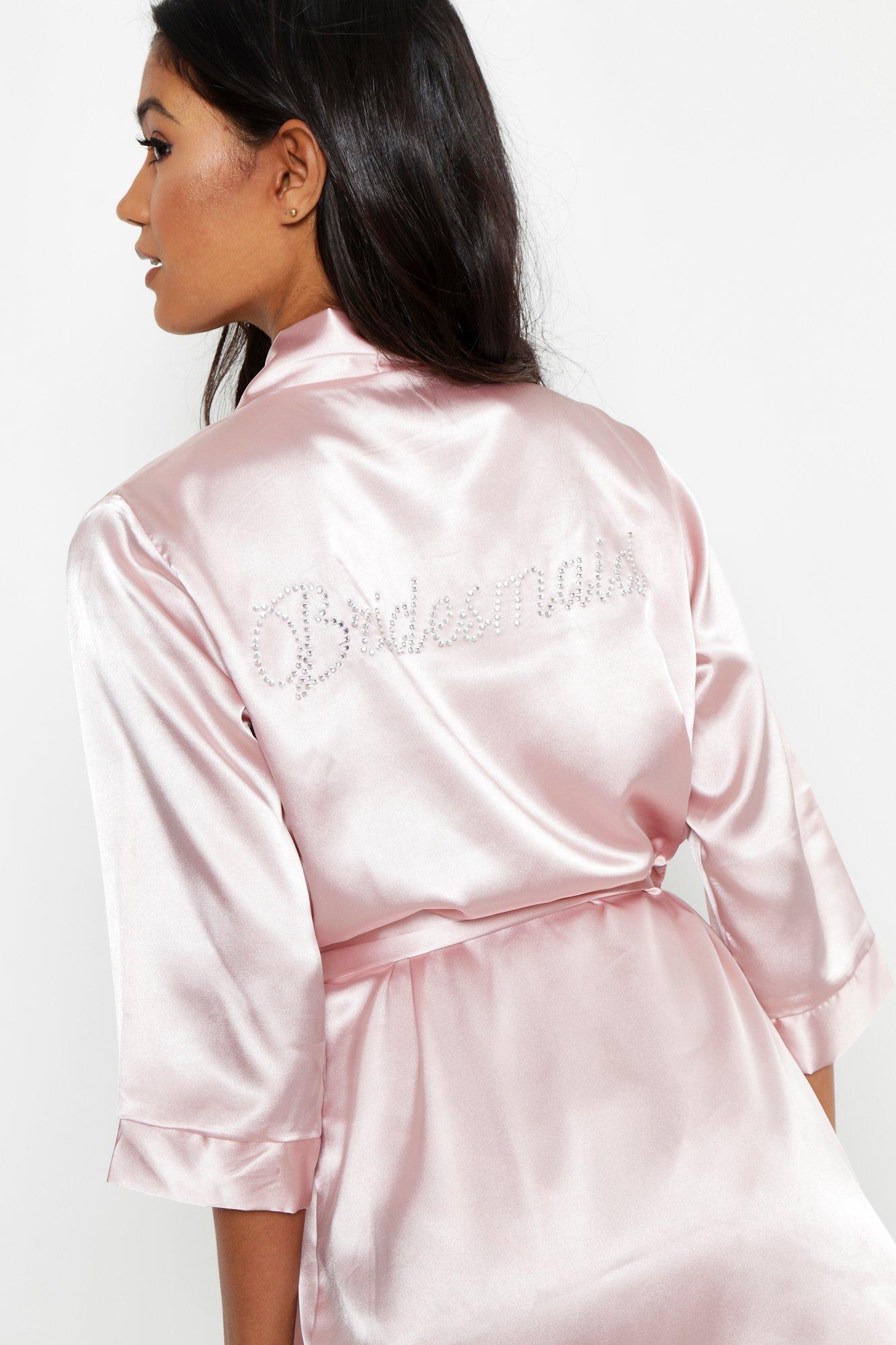 boohoo bridesmaid robe