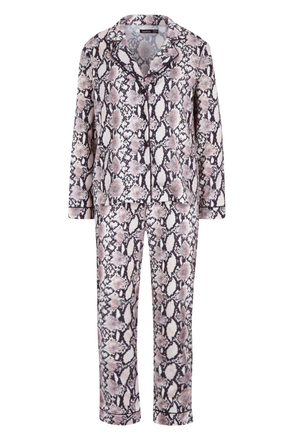 Snake print pyjamas sale