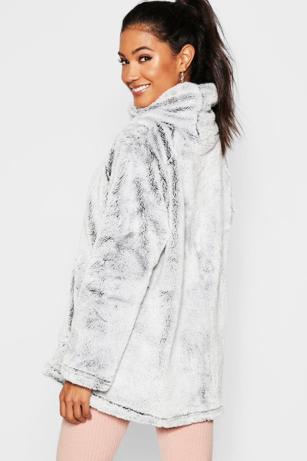 fleece lounge top