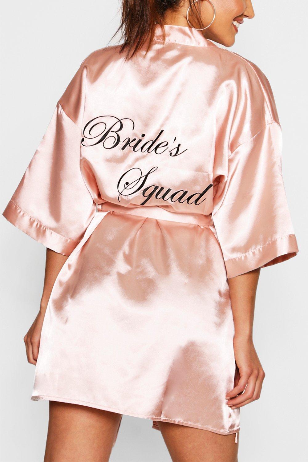 Brides Squad Satin Robe