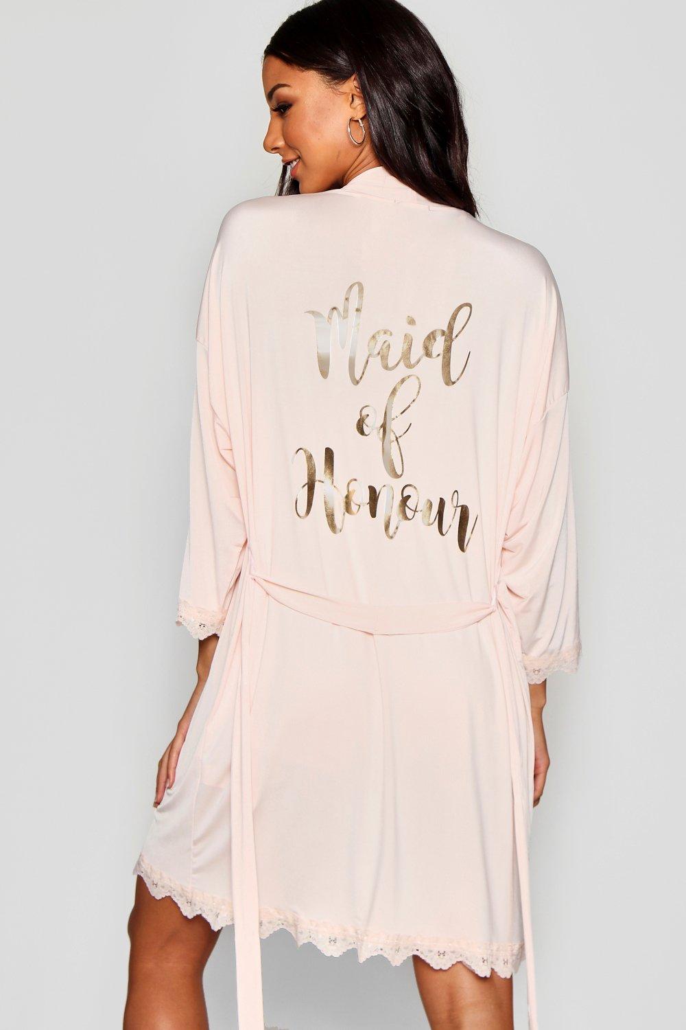 boohoo mother of the bride robe