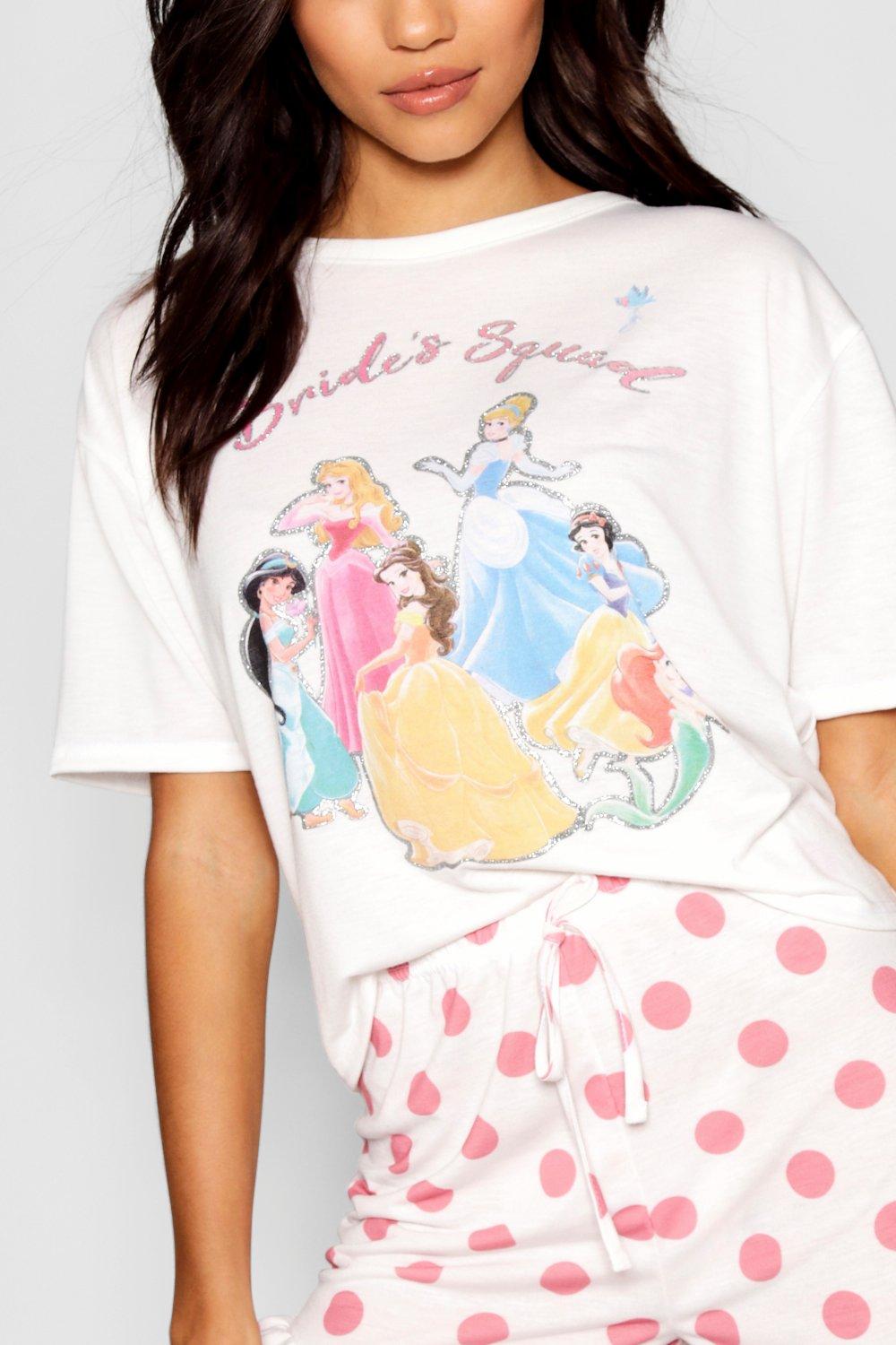 Disney princess deluxe best sale sleepwear set for girls