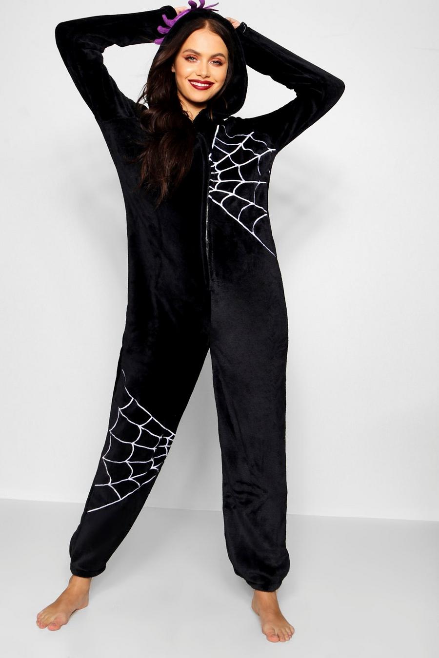 Spider Web Halloween Onesie image number 1