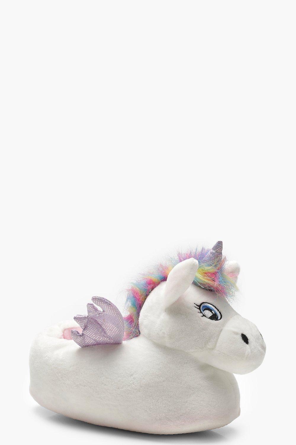 3d unicorn slippers