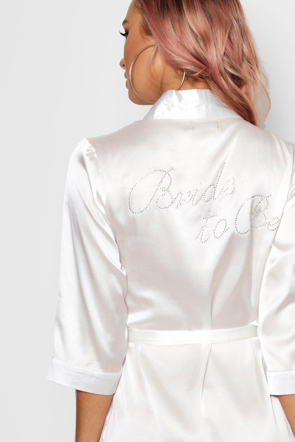 Peignoir bride to be store