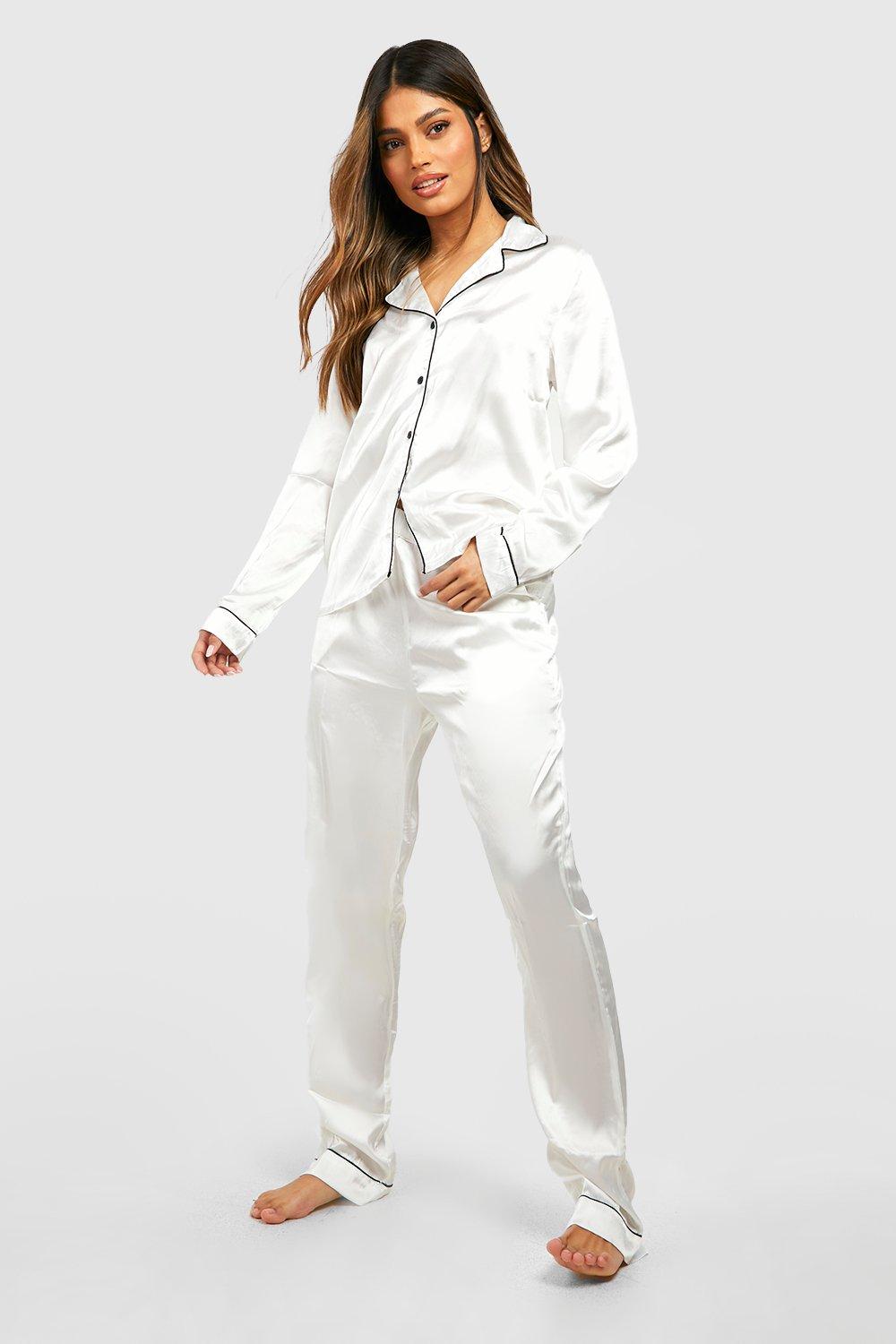 Bride satin pajama set sale