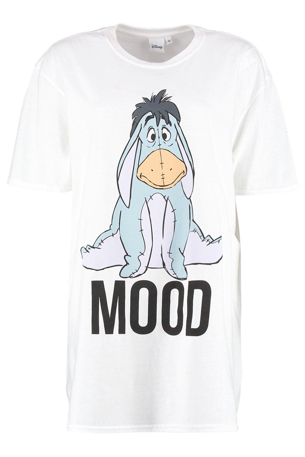 Women s Florence Disney Eeyore Sleep Shirt Boohoo UK