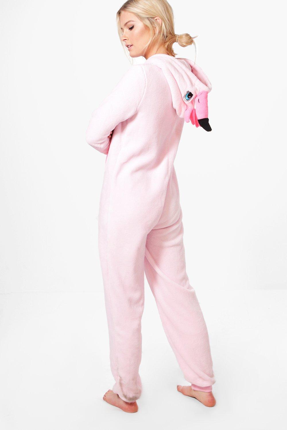 Flamingo discount onesie pajamas