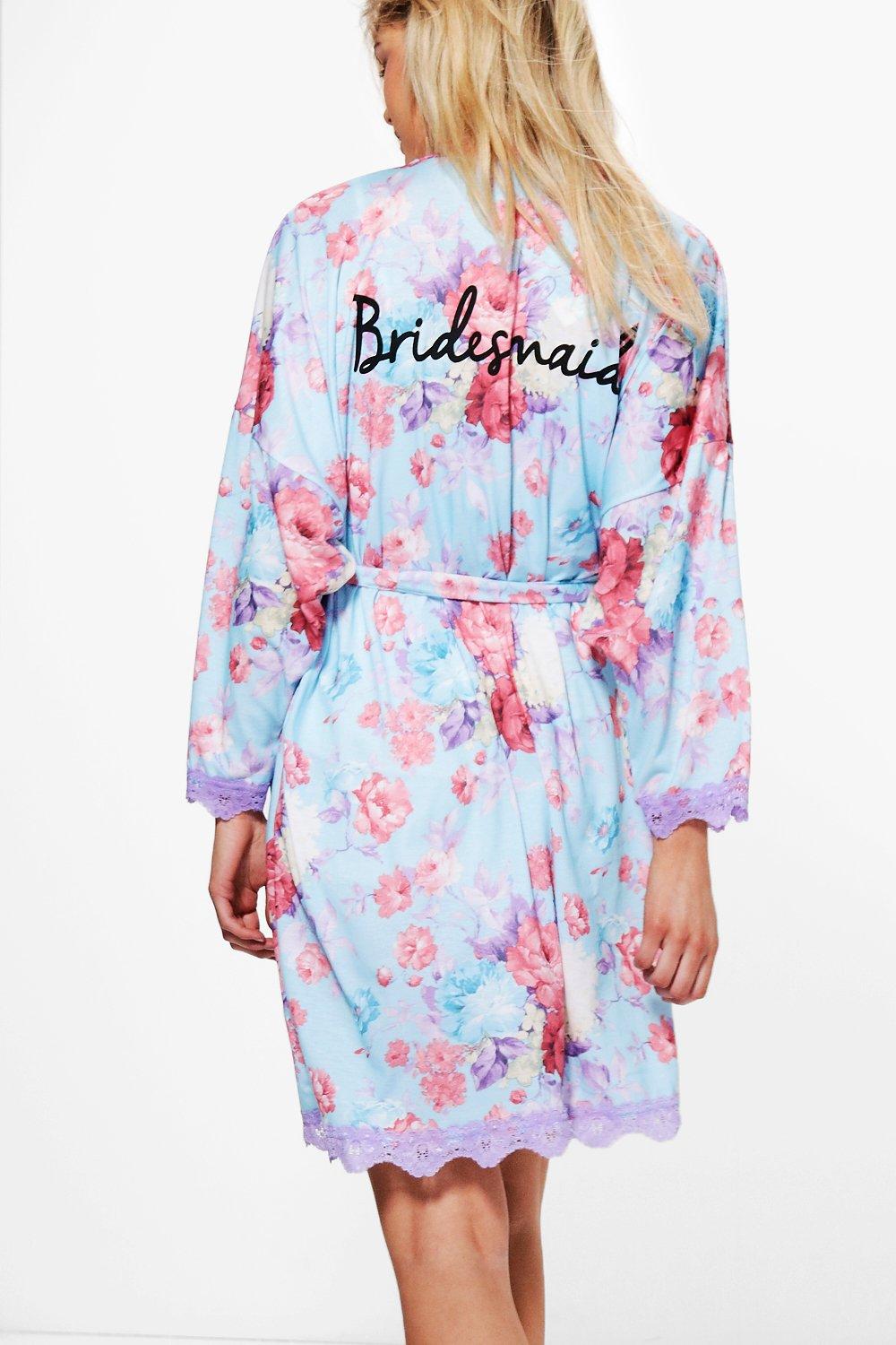 boohoo bridesmaid robe