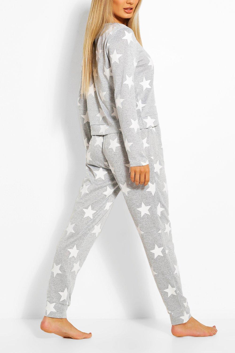 Star print 2025 jogger set