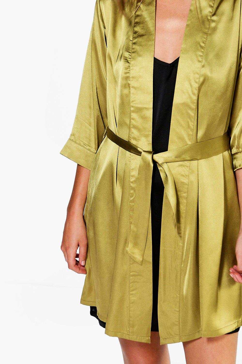robe kimono boohoo