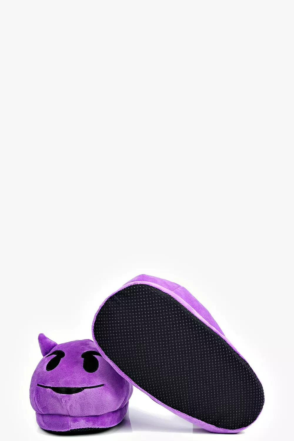 Purple devil sale emoji slippers