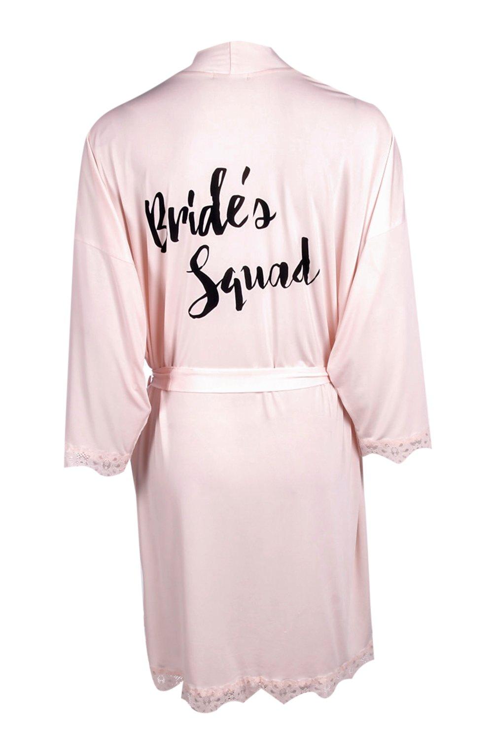 boohoo bridal robes