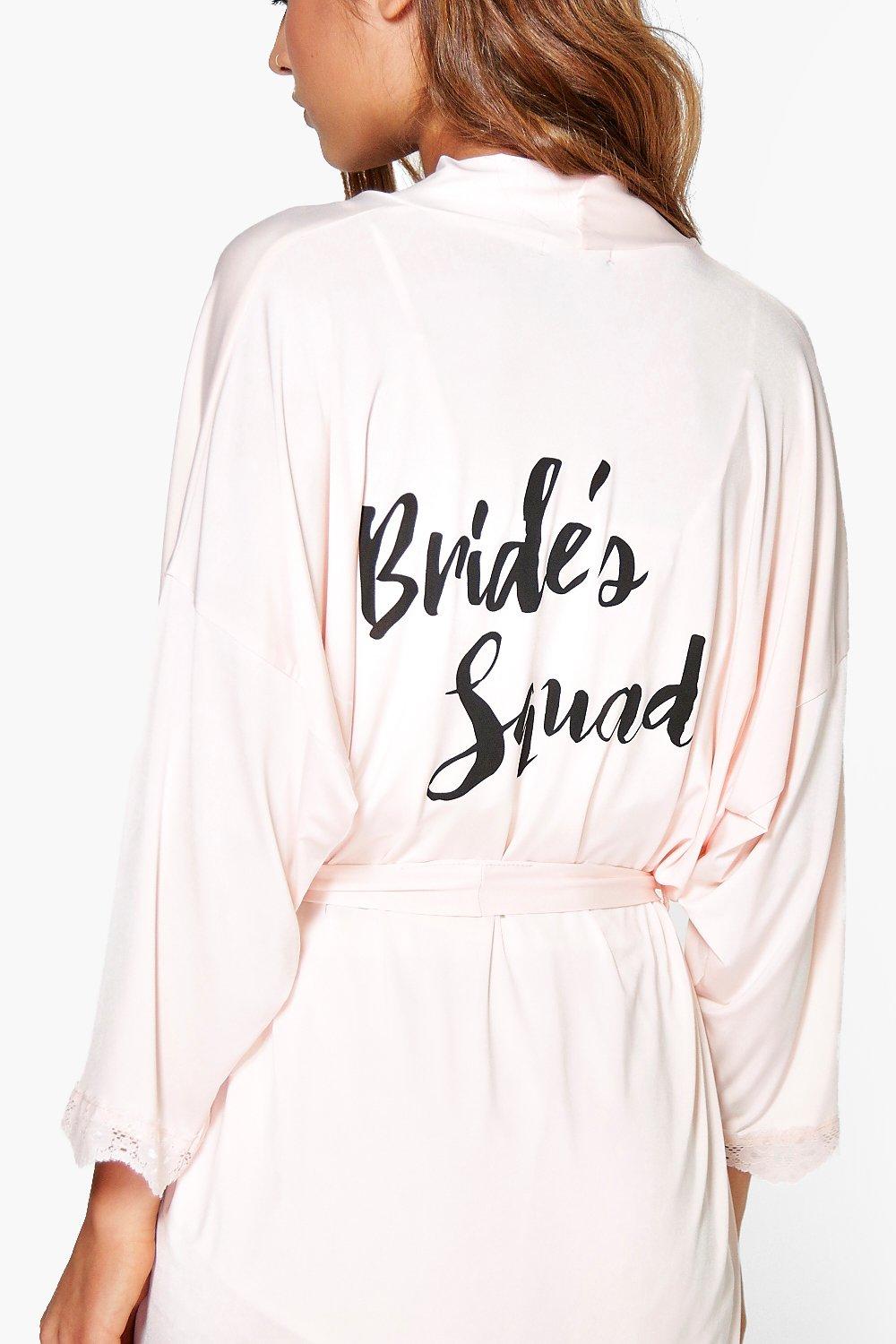 boohoo bridal robes