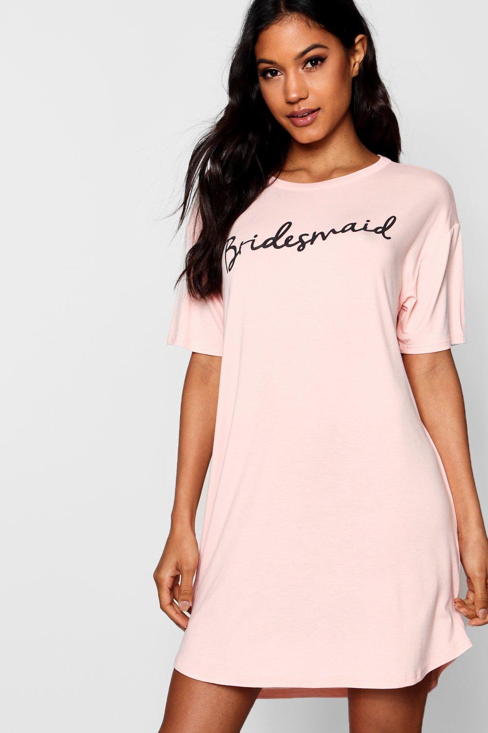 bridesmaid sleep shirts