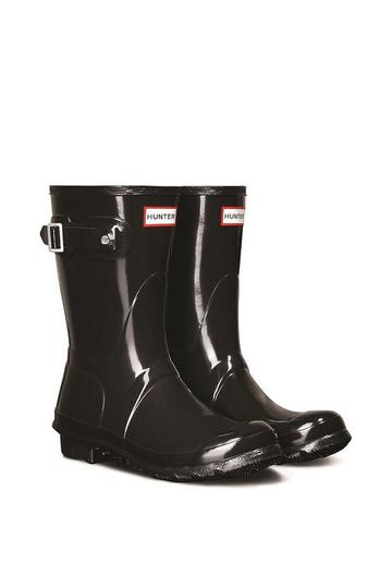 'Original Short' Wellington Boots Black