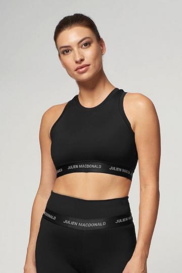 St Tropez T Back Bra Black