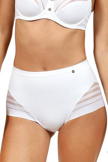 'Alegra' Seamless Full Brief Knickers White