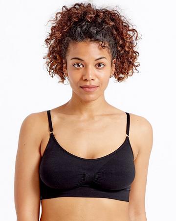 Seamfree Eco-Wear Bralet - Black Black