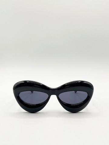 Black Chunky sunglasses in black