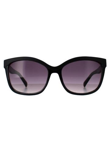 Cat Eye Shiny Black Smoke Gradient GF0300 Black