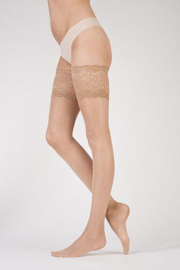 Nude 15 Denier Ultimate Shine Hold Ups - Nude