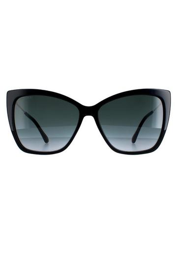 Cat Eye Black Grey Gradient Seba/S Black