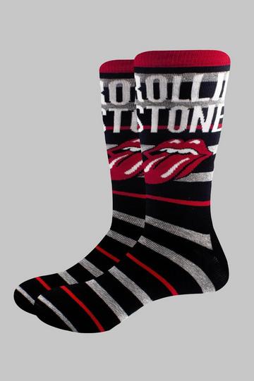 Logo and Tongue Ankle Socks Black