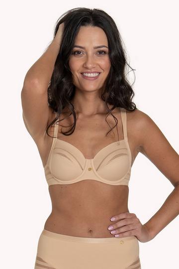 'Alegra' Full Cup Bra Natural