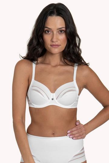 'Alegra' Full Cup Bra White