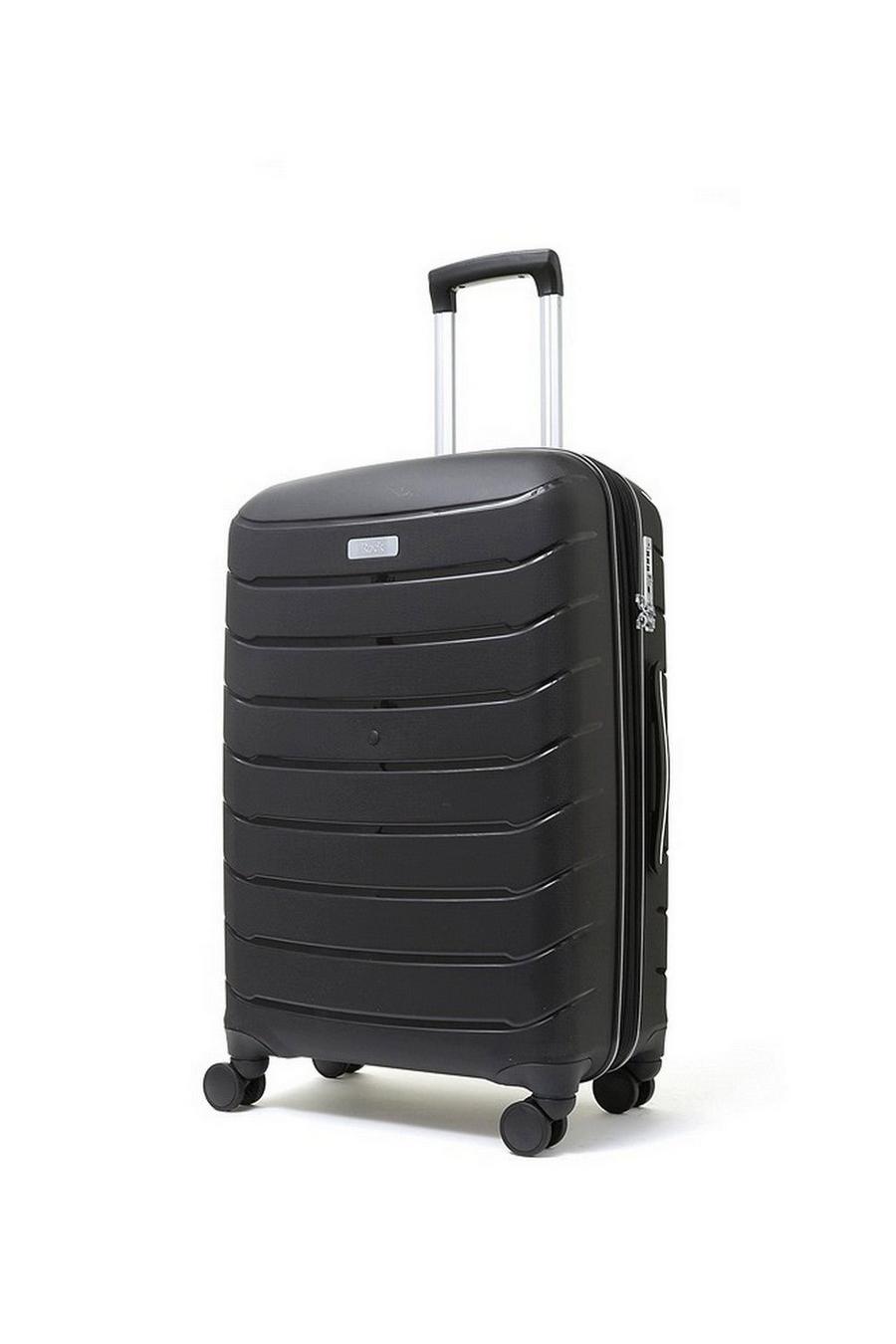 Black Prime 8 Wheel Hardshell Expandable Suitcase Small image number 1