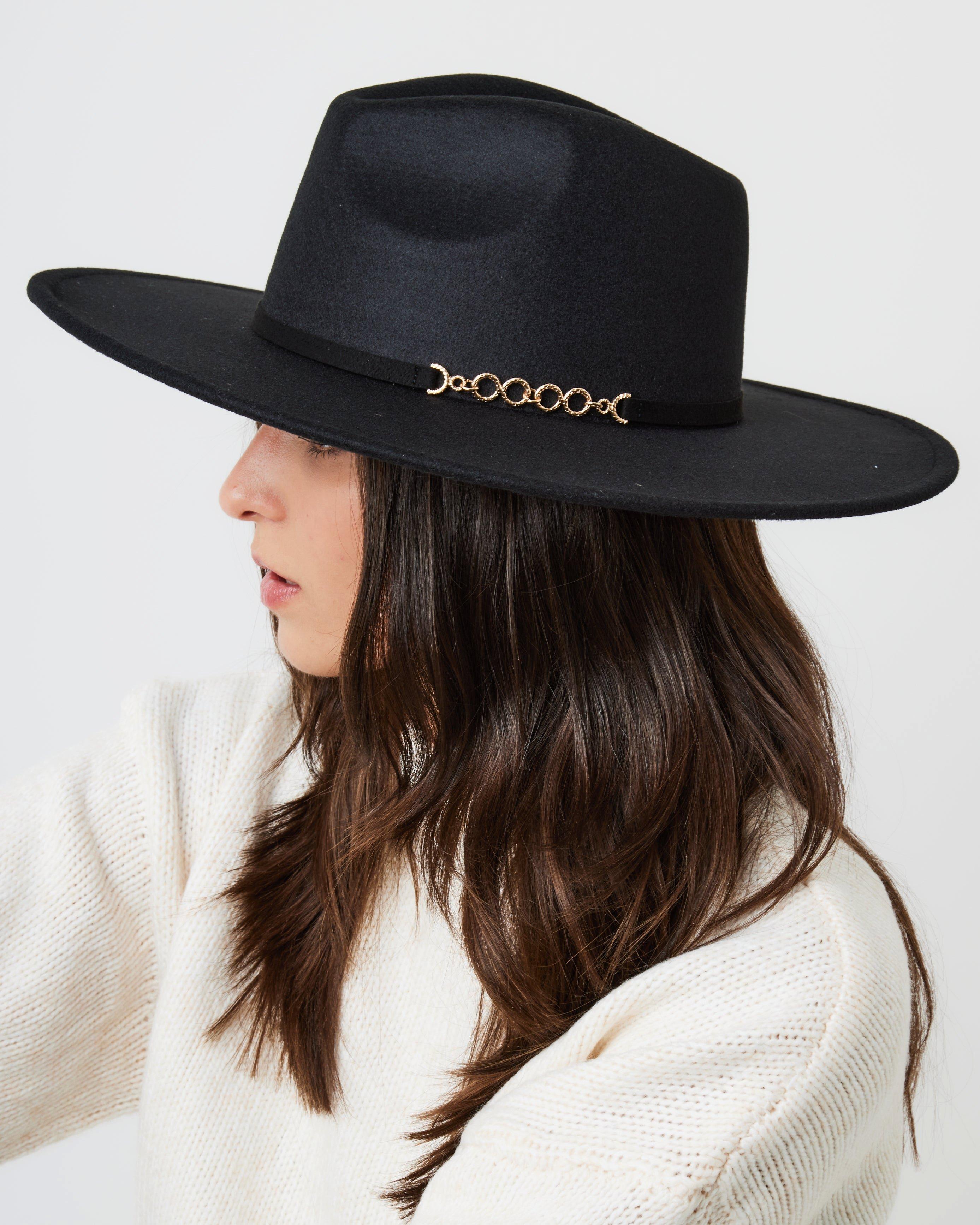 Oversized Fedora with Trim