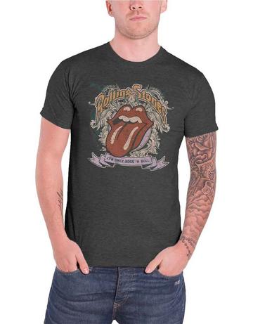 It's only Rock N Roll T Shirt Grey