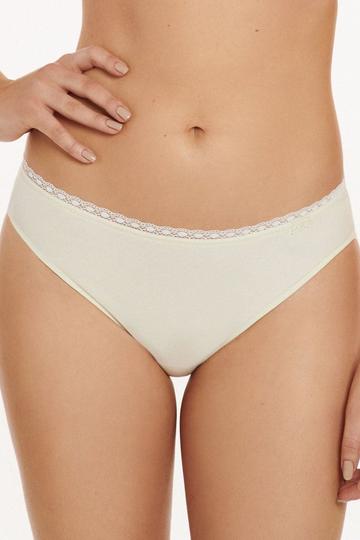 'Ines' Cotton Briefs Cream