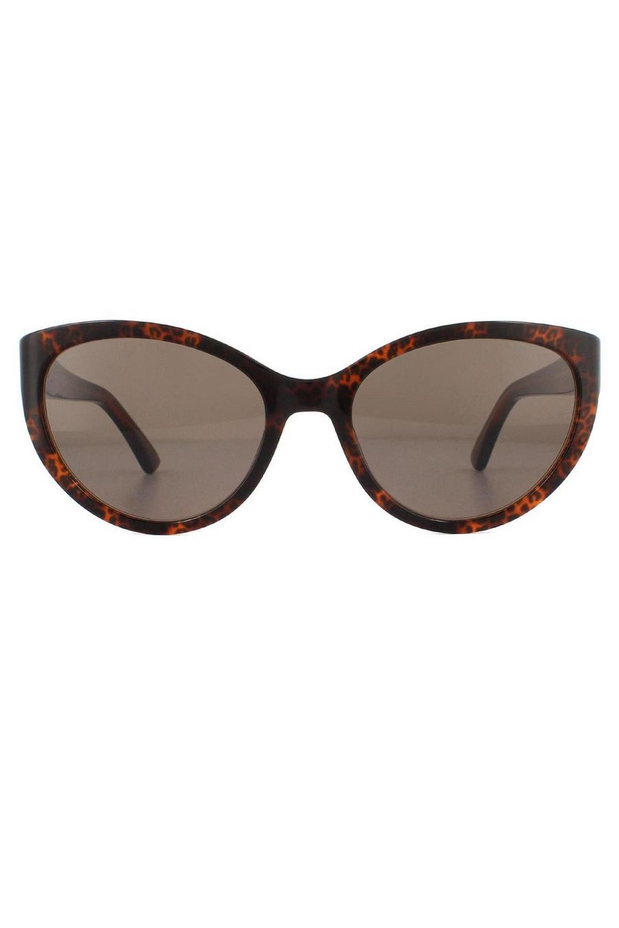 Cat Eye Havana Orange Brown Sunglasses