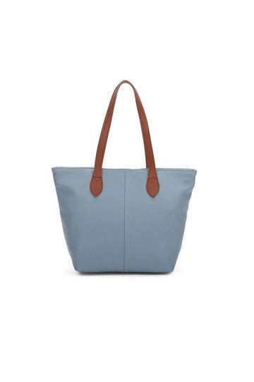 Blue Classic Lightweight Rommy Shopper Tote Bag