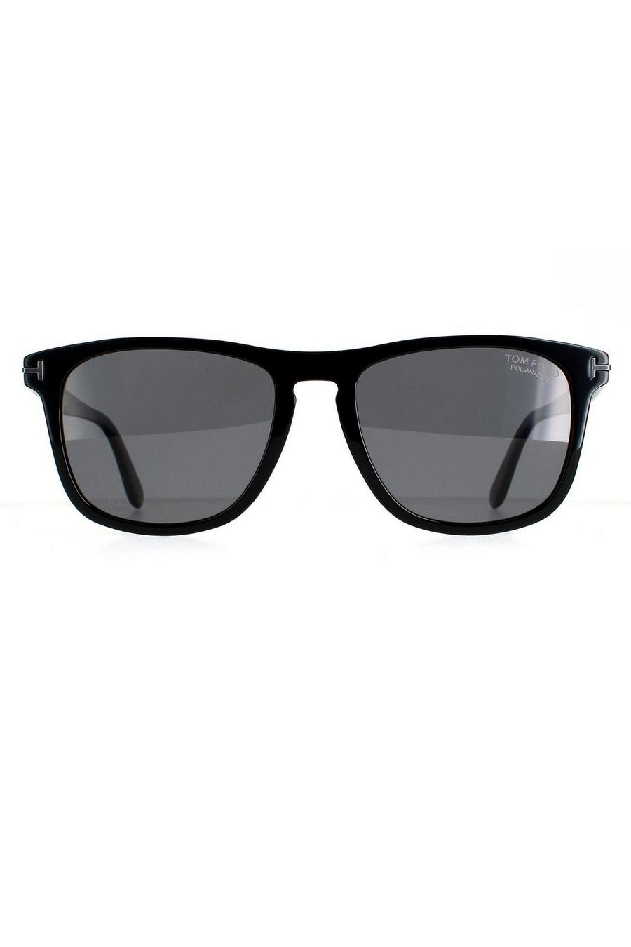 Rectangle Black Grey Polarized FT0930-N Gerard Sunglasses