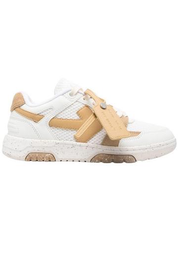 Out Of Office Slim Beige Mesh Sneakers Beige