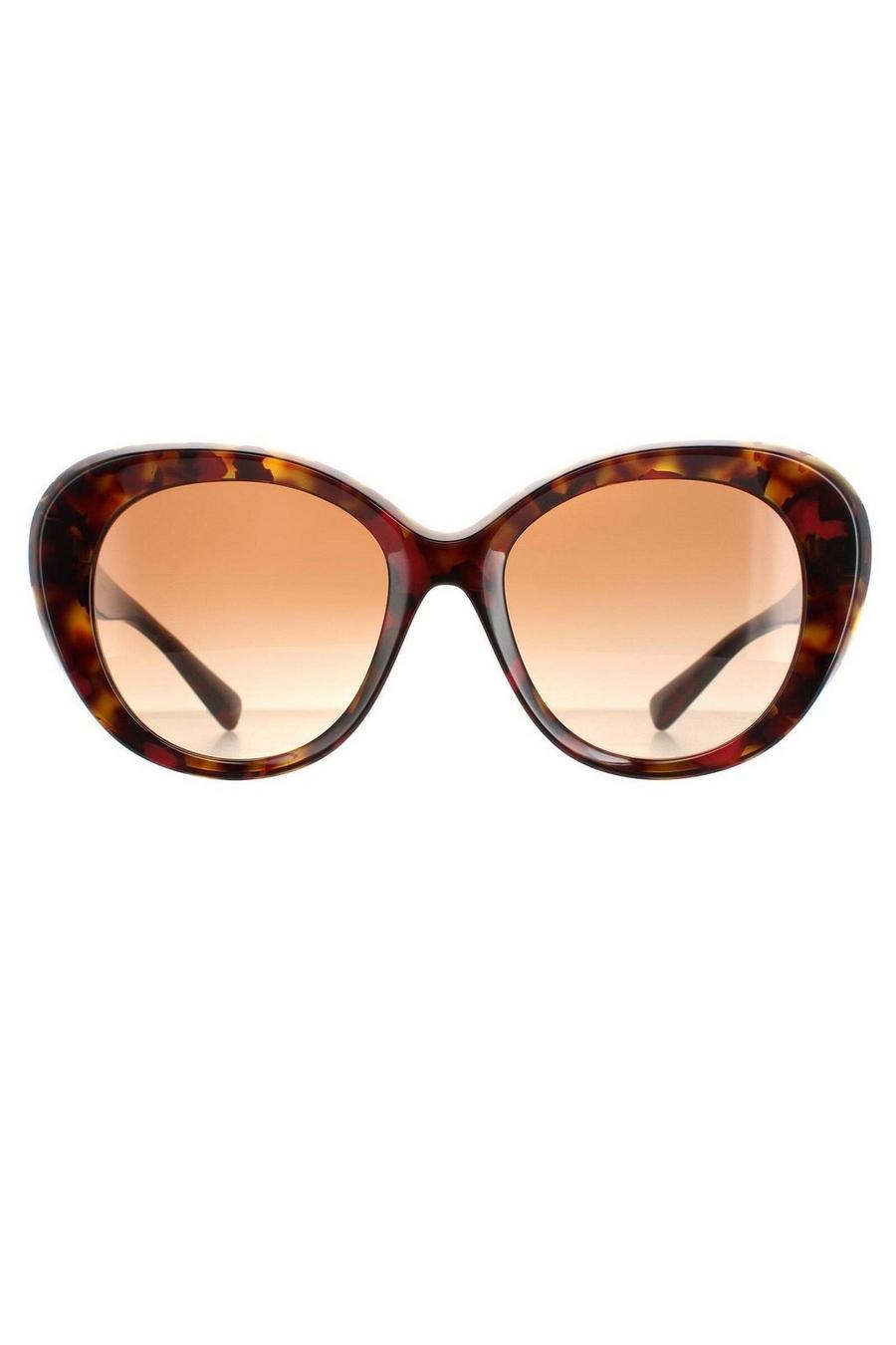 Fashion Red Havana Brown Gradient VA4113 Sunglasses
